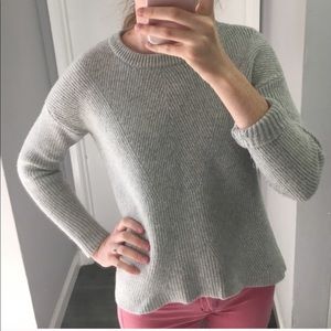 Madewell Grey Merino Wool Sweater